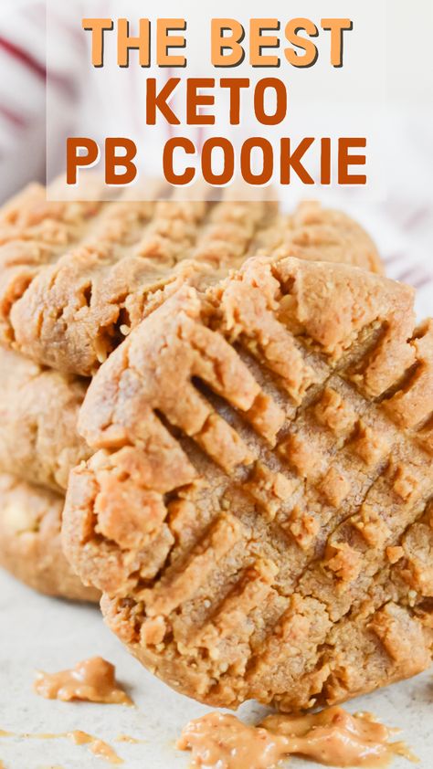 Keto Peanut Butter Recipes Low Carb, Keto Danish Butter Cookie, 3 Ingredient Peanut Butter Cookies Keto, Keri Peanut Butter Cookies, Keto Peanut Butter Cookies Recipe, Keto Peanut Butter Cookie Dough, Keto Peanut Butter Recipes Easy, Easy Keto Peanut Butter Cookies, Pb Fit Low Carb Recipes