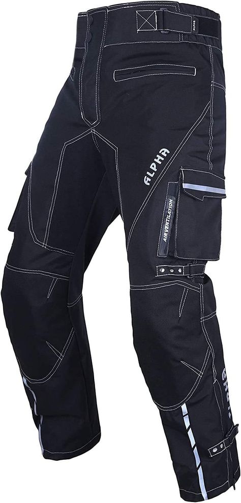 Amazon.com: Dirt Bike Motocross Motorcycle pants for men hi Vis armor riding racing dual sports overpants atv mx bmx (BLACK, WAIST 32"-34" INSEAM 30") : Automotive Motorcycle Riding Pants, Cycle Gear, Dual Sport Motorcycle, Bike Pants, Biker Pants, Moto Pants, Motorcycle Pants, Equestrian Riding, Dual Sport