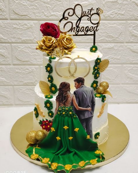 Engagement cake 🎂 Mixed fruits flavour cake 🎂 #couple #couplegoals #engaged #engagement #engagementcake #engagementcakes #bestcakeinahmedabad #besthomebaker #anniversarycake #ahmedabadcakes #cakesofinstagram #cakedesign #cakeart #cakelovers #cakedecorating #cakestyle #cake #instacake #instafood #instalove #instagram #business #entrepreneur #homebakery #baking #@cakemasters #@cakenest.in #cakeartist Cake Designs Engagement Indian, Engagement Cakes Indian, Cakes For Engagement Couple, Engagement Cakes Ideas, Engagement Indian, Fancy Birthday Cakes, Bride Clipart, Indian Engagement, Wedding Planning Decor