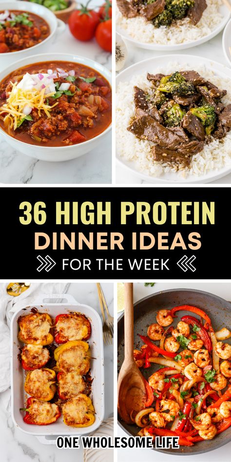 Easy Meals For Dinner High Protein, Low Carb Low Cal Dinner, Meal Prep Dinner Ideas High Protein, High Protein Single Serve Dinner, High Protein Chicken Thigh Dinner, Meals The Whole Family Will Love, Quick Low Calorie High Protein Dinner, Dinner Recipes Protein Packed, Meals With 30g Protein