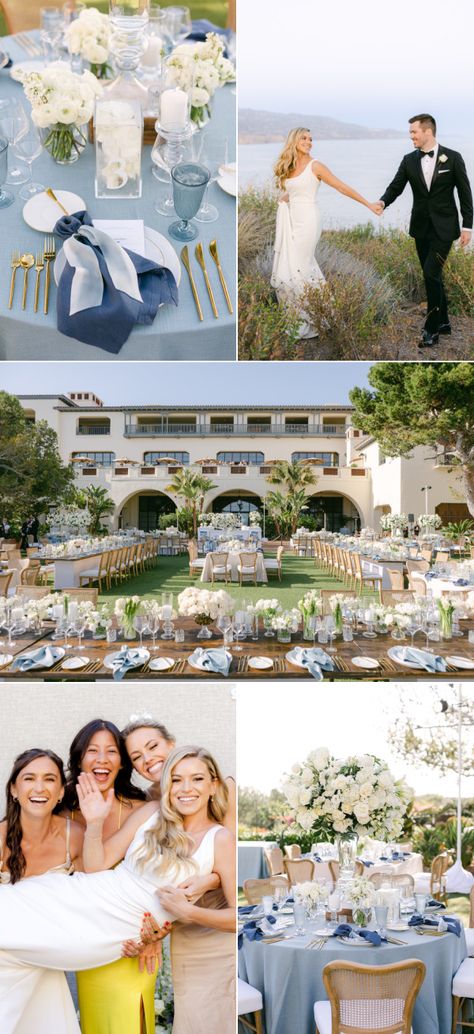 This Rancho Palos Verdes Wedding Will Make You Fall In Love – Style Me Pretty Terranea Resort Wedding, Palos Verdes Wedding, Cocktail Hour Music, Terranea Resort, Disco Dance, Instagram Worthy, Love Style, Beach Aesthetic, Outdoor Ceremony