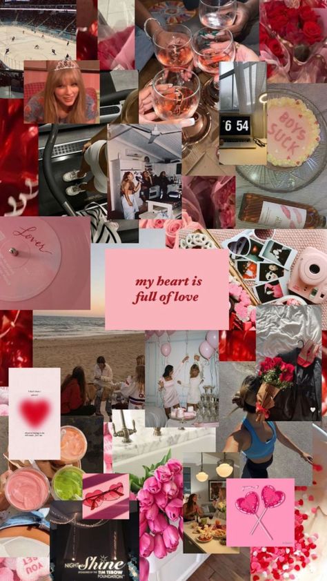 8 more days until Valentine’s Day ❤️🌸🎀💕 Mood Board February, February Mood Board Inspiration, February Collage Wallpaper, February Asethic Wallpaper, February Astethic, Galentines Moodboard, February Girl Aesthetic, February Asethic, Valentines Mood Board