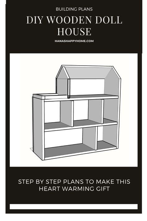 DIY-Doll-House House Building Plans, Modern Doll House, Rainbow Mural, Wooden Doll House, American Girl Dollhouse, Modern Dolls House, Unique Floor Plans, Roof Shapes, Diy Dolls