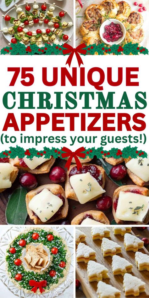 christmas dinner ideas appetizers Christmas Eve Appetizer Ideas, Christmas Eve Appetizers Parties Food, Food For Christmas Party, Dips And Appetizers For Parties, Christmas Eve Appetizers, Christmas Party Appetizers, Best Christmas Appetizers, Christmas Appetizers Party, Holiday Appetizers Recipes