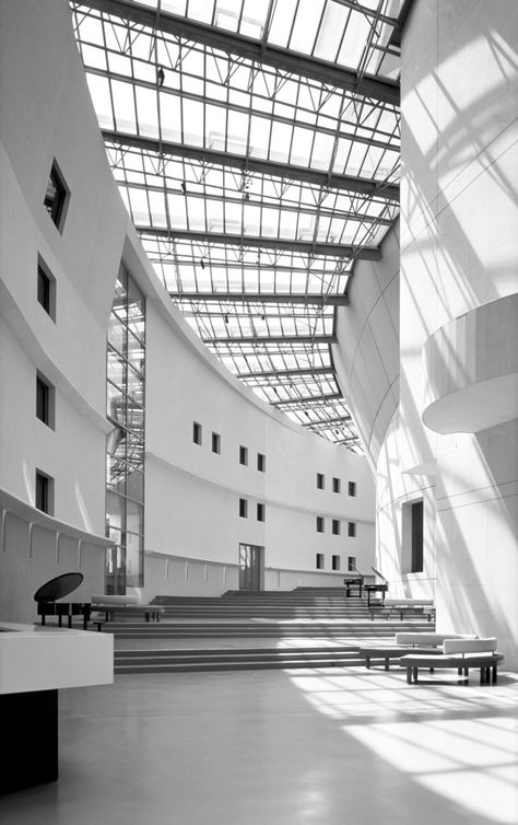 Cite de la Musique East Wing, Paris / Christian de Portzamparc, 1995. Image © Nicolas Borel Christian De Portzamparc, Sverre Fehn, Architecture Homes, Kenzo Tange, Facade Panel, Pritzker Prize, Renzo Piano, Visual Storytelling, An Architect