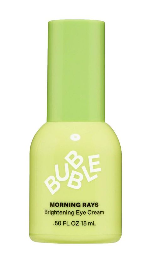 Bubble Morning Rays Brightening Eye Cream Skincare Morning, Bubble Skincare, Brightening Eye Cream, Sephora Skin Care, Perfect Skin Care Routine, Skin Care Order, Skin Care Items, Pretty Skin, Gel Cleanser