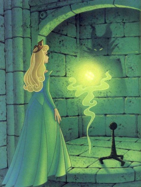 Sleeping Beauty // Disney // Princess Aurora The Frog, The Princess, Sleeping Beauty, Aurora, Disney, Wall, Green, Beauty