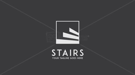 Stairs Logo Template Steps Logo Design, Steel Logo Design, Steps Logo, Stairs Icon, Scale Logo, Logotype Inspiration, Rise Logo, Dance Logo, Steel Logo