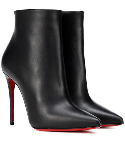 Louboutin Online, Heels Aesthetic, Dr Shoes, White Leather Shoes, Christian Louboutin So Kate, So Kate, Brown Leather Shoes, Heeled Ankle Boots, High Heel Boots