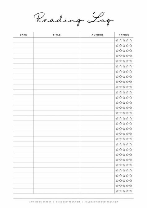 Book List Planner, Book List Template, Audiobook Tracker, Books Read Tracker, Monthly Book Tracker, Book List Printable, Reading List Printable, Reading Tracker Template, Book Tracker Template