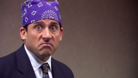 "what's the very very worst thing about prison?"      "the worst thing about prison was .... the dementors" Prison Mike, Michael Scott, The Office, Purple, Funny