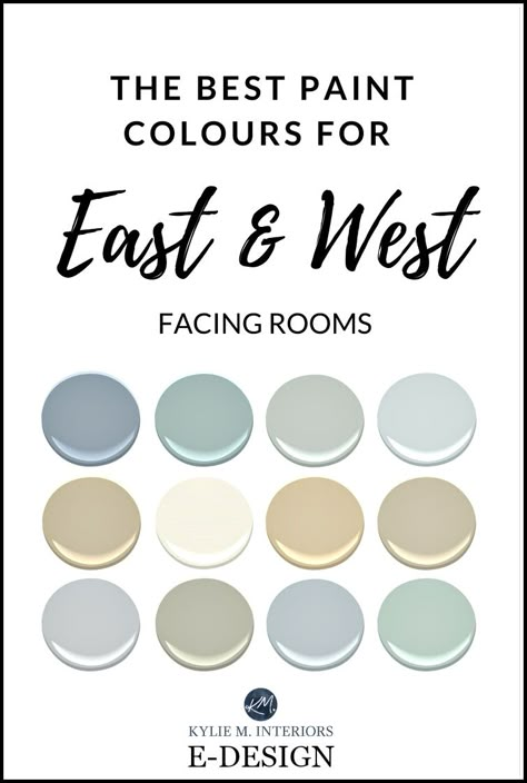 The best paint colour for east, west facing, exposure rooms. Benjamin Moore, Sherwin Williams. Kylie M E-design Modern Farmhouse Paint Colors, Warm Paint Colors, Interior Paint Colors Schemes, Best Interior Paint, Farmhouse Paint Colors, Farmhouse Paint, Best Paint, Favorite Paint Colors, Paint Colors Benjamin Moore