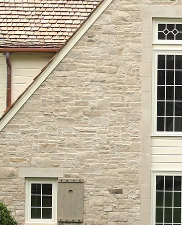 Limestone Home Exterior, Stone With White Brick Exterior, All Stone House Exterior, Limestone Siding, Austin Limestone Exterior, Stone And Shaker Exterior, Real Stone Veneer Exterior, Slurry Stone Exterior, Limestone Accents House Exterior