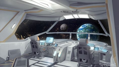 Space Ships Interior Cockpit, Inside Spaceship Concept Art, Inside Of A Spaceship, Spaceship Cockpit Concept Art, Space Ships Concept Interior, Spaceship Console, Spaceship Interior Design, Space Ships Interior, Spaceship Interior Cockpit