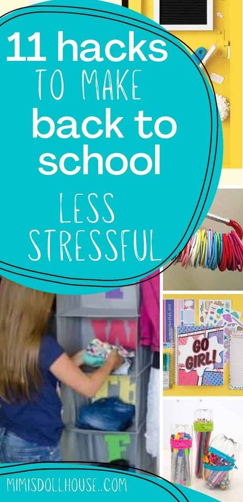 Back to School Hacks: Going Back to School Without Going Crazy. Are you gearing up for school? There are so many things that need to be done to get ready for back to school. Backpacks and back to school supplies to buy and back to school clothes to pick out. Here are some back to school hacks to make your transition easier! #backtoschool #school #teacher #schoolsupplies #hacks #fall #schoolshopping #kids Get Ready For Back To School, Back To School Guide, Back To School Elementary, School Guide, Back To School Checklist, School Supplies For Teachers, School Preparation, Boards Ideas, School Checklist