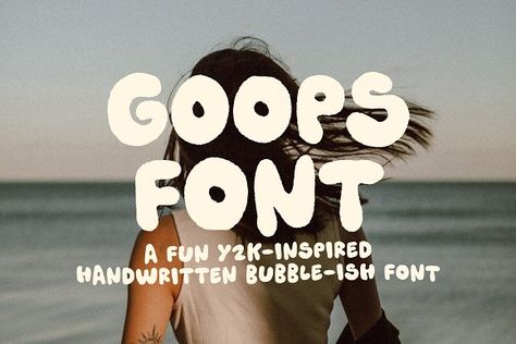 Chunky Font, Alfabet Font, Cute Handwriting, Bubble Letter Fonts, Font Bubble, Bubble Font, Best Free Fonts, Bubble Letters, Creative Fonts