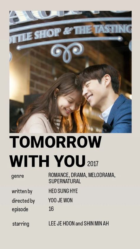 Tomorrow With You Kdrama, Kdrama Recommendation, Kdrama List, Tomorrow With You, Romantic Series, Drama List, Drama Tv, Drama Tv Shows, Korean Drama List