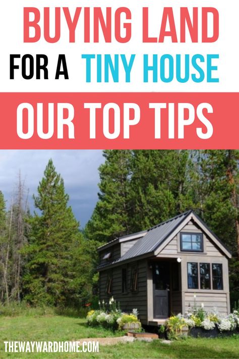 Buy A Tiny House, Buying Land, Tiny House Village, Diy Tiny House, Buy Land, Small Tiny House, Tiny House Interior Design, Tiny House Loft, Tiny House Layout