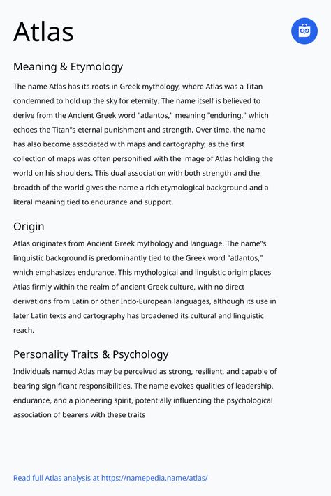 Discover Atlas name meaning, etymology, origin and traits #Atlas Atlas Meaning, Atlas Greek Mythology, Greek Names And Meanings, Atlas Name, Latin Text, Atlas Shrugged, Ancient Greek Words, Greek Names, Traditional Names