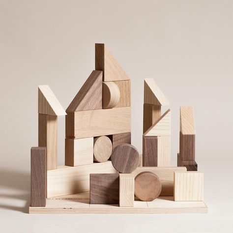 Thinking Blocks 🤔 Designed by @fuzzco. Built by us. Now available at the @pretendstore! Wood Kids Toys, Sand Crafts, Kids Wooden Toys, Toy Blocks, Kids Wood, Block Toys, Wooden Gifts, Wood Toys, Wooden Blocks