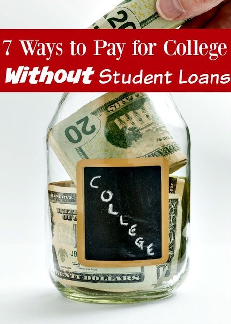 How to Pay for College without Going into Debt - College is super expensive and it isn't getting any cheaper. There's no need to take thousands of dollars in student loans though! These 7 ways to pay for college without student loans will help you pay for your own (or your kids') education out of pocket without going broke! Pay For College, Grants For College, Funny Guys, Financial Aid For College, Online Degree, Student Loan Debt, Online College, Scholarships For College, College Hacks