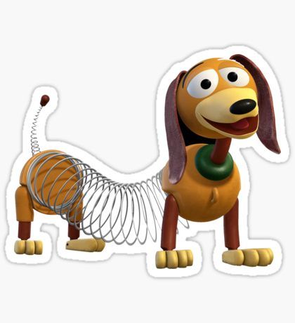 Slinky Dog Toy Story, Disfraz Toy Story, Toy Story Slinky, Slinky Toy, Toy Story Party Decorations, Dibujos Toy Story, Slinky Dog, Story Stickers, Toy Story Movie