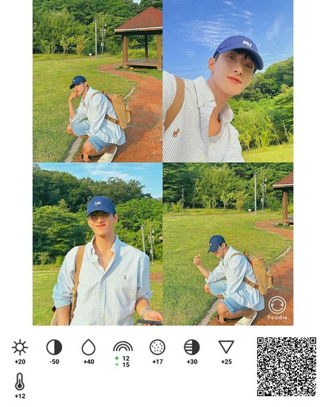 foodie filter summer day scenery bright sun outdoor kpop foodie filter Editing Pictures Lightroom, Vsco Presets Bright, Foodie Recipe Filter, Vsco Selfie Filter, Vsco Filter Summer, Foodie Editing, Korean Filter, Day Scenery, Foodie Edit