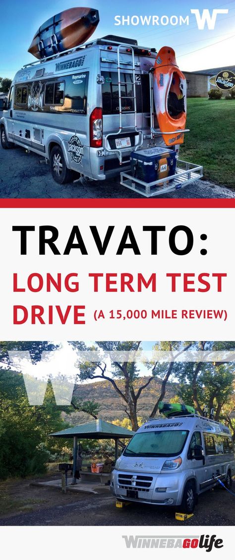 Travato: Long Term Test Drive- With over 15K miles of asphalt behind us, we are sharing the results of our long term #testdrive in our #Travato. We cover the good and the bad, under the hood, throughout the interior and exterior, and much more! Find out our take on #VanLiving in a Travato! #RVLiving #RVLife #Winnebago #WinnebagoLife Camper Van Shower, Winnebago Travato, Van Life Blog, Class B Motorhomes, All Pins, Sprinter Camper, Rv Adventure, Small Campers, Rv Lifestyle