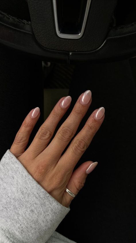 Pearly Pink Nails, Pearly Nails, 2023 Vibes, Nude Nails, Wedding Nails, Pink Nails, Manicure, Nails, Pink