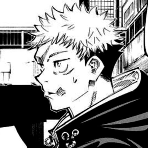 Jujutsu Kaisen Manga Icon, Yuuji Itadori, Jujutsu Kaisen Manga, Yuji Itadori, Manga Icon, Jujutsu Kaisen, Jujutsu, Hair, Anime