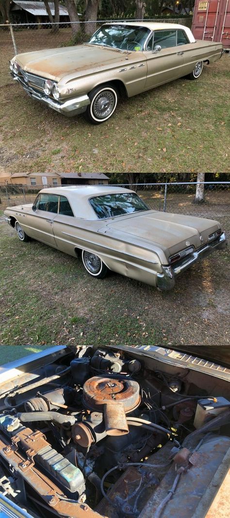 1962 Buick LeSabre Best Body Men, Barn Finds For Sale, Buick Wildcat, 60s Cars, Buick Lesabre, Big Wheel, Convertible Top, Wire Wheel, Barn Finds