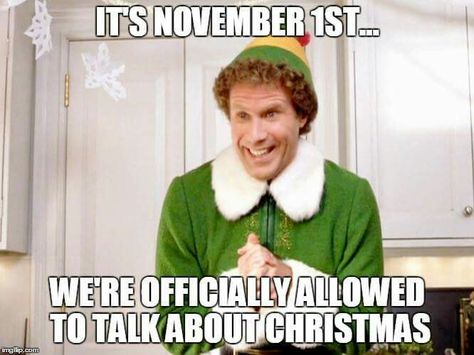 This is me! Breaking out the Christmas decorations the first weekend in November lol Will Farell, Buddy The Elf Meme, Elf Memes, Christmas Mailbox Decorations, Christmas Memes Funny, Mailbox Decor, Christmas Memes, November 1st, Buddy The Elf