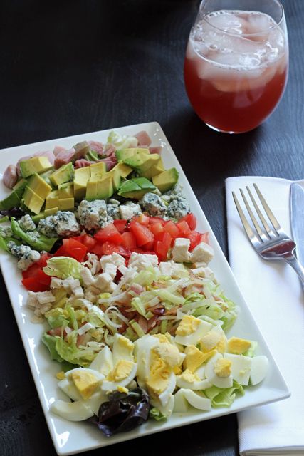 Turkey and Ham Cobb Salad Composed Salad, Recipes Salads, Salads To Go, Summer Produce, Fat Loss Foods, Summer Meals, Yummy Salad Recipes, Summer Salad Recipes, Cheap Eats