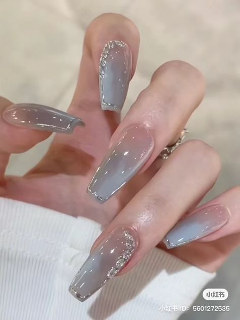 Gell Nails Extensions Design, Fake Nail Design Ideas, Nail Designs January, Cold Nails, Asian Nails, Woman Casual, Casual Nails, Blush Nails, Pretty Gel Nails