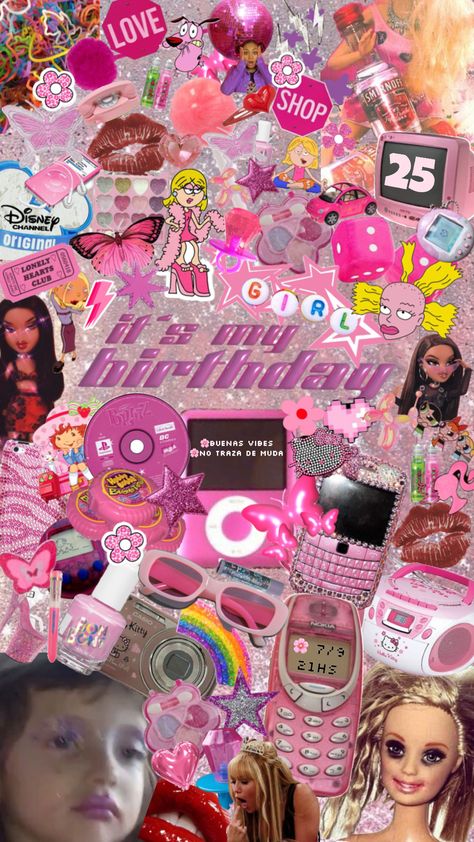 2000s Aesthetic Party, Britney Spears Birthday, Y2k Birthday Party, Early 2000s Party, Y2k Collage, 2000s Party, 20th Birthday Party, Y2k Party, Iconic Wallpaper