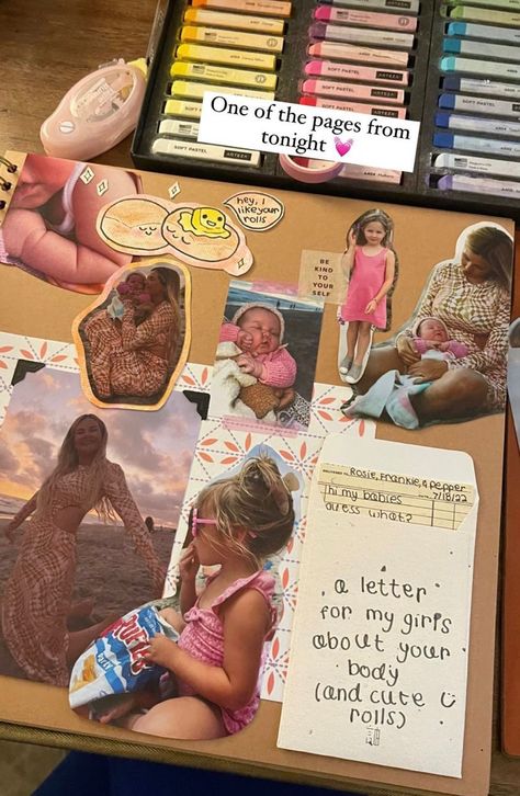 Mother Scrapbook Ideas, Picture Book Scrapbook, Family Scrapbooking Ideas, Scrapbook For Daughter Ideas, Nanny Scrapbook Ideas, Growing Up Scrapbook Ideas, Baby Scrap Booking Idea, Scrapbook Ideas With Pictures, Scrapbook Ideas Childhood