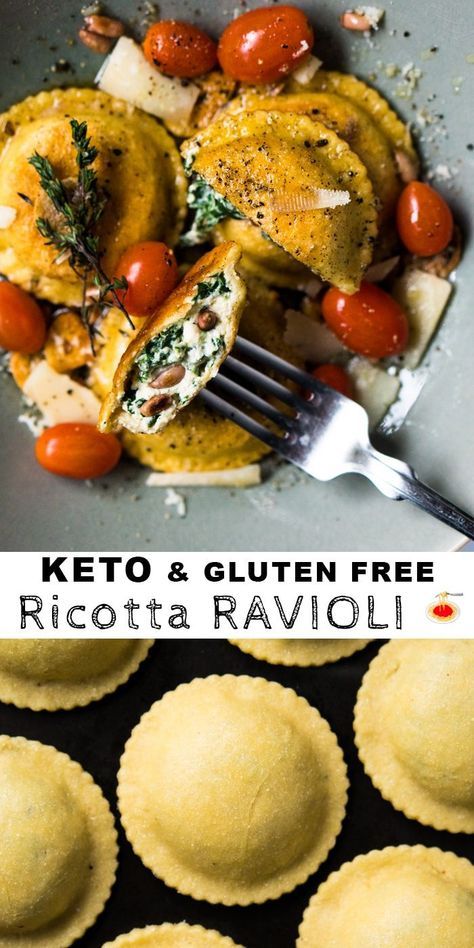 Keto Ravioli, Spinach Filling, Cena Keto, Healthy Low Carb Snacks, Ricotta Ravioli, Desayuno Keto, No Bread Diet, Desserts Keto, Keto Recipes Breakfast