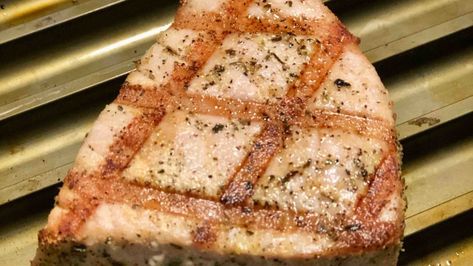 Air Fryer Grilled Ahi Tuna | Grill Grate Grilled Ahi Tuna Recipe, Grilled Ahi Tuna, Ahi Tuna Steak Recipe, Healthy Steak Recipes, Ahi Tuna Recipe, Grilled Tuna Steaks, Ahi Tuna Steak, Tuna Steak Recipes, Tuna Recipe