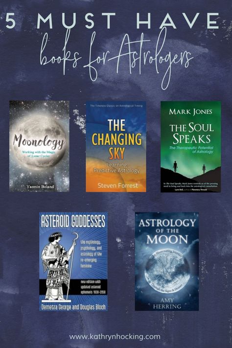 The 5 Astrology Books that changed my life - a guide for astrology lovers Books About Astrology, Books On Astrology, Best Astrology Books, Astrology Humor, Moon Books, Books Wishlist, Moon Activities, Birth Charts, Free Astrology Reading