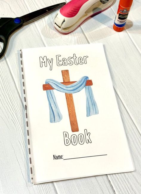 Easter Lesson For Sunday School, Easter Sunday Sunday School Lesson, Easter Sunday School Activities, Easter Story Crafts, Easter Lessons, Easter Sunday School, Sunday School Rooms, Easter Week, Easter Books