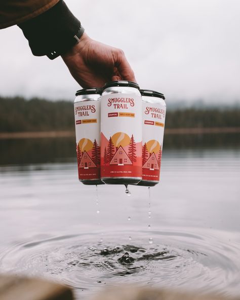 Lake Product Photography, Brewery Marketing Ideas, Beer Marketing Ideas, Beer Photography Ideas, Outdoor Product Photography Ideas, Beer Photoshoot Ideas, Lifestyle Drink Photography, Beer Lifestyle Photography, Beer Astethic