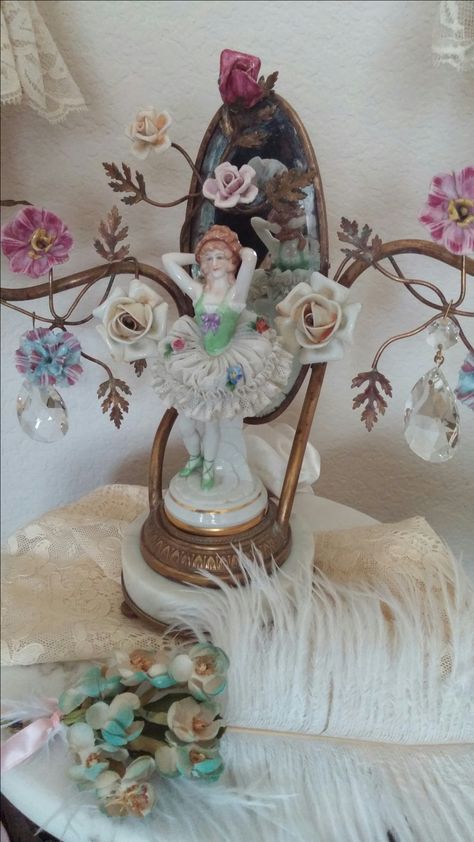 Antique porcelain dolls