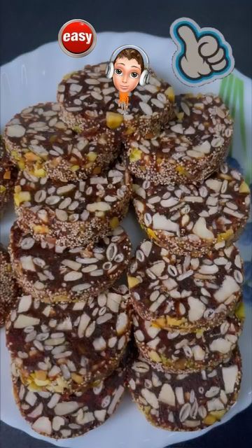 Fruit Sweets, Easy Food Recipes, Fruit Roll, Dry Fruit, Healthy Homemade Recipes, Protein Bar, Dry Fruits, Poppy Seeds, Easy Food