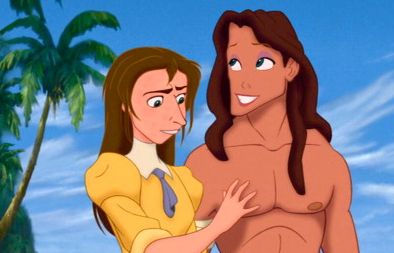 The Very Best Disney Face Swaps Tarzan Y Jane, Disney Face Swaps, Couples Disney, Disney Quizzes, Tarzan And Jane, Jane Porter, Beau Film, Animation Disney, Film Disney