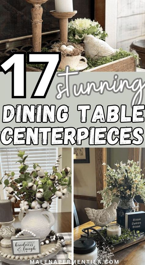 dining table centerpiece ideas - easy and diy Easter Dining Room Table Decor, Dining Room Table Decor Everyday, Table Decor Everyday, Easter Dining Table Decor, Dining Table Centerpiece Ideas, Dining Table Decor Centerpiece, Easter Dining Table, Spring Table Centerpieces, Dining Table Centerpieces