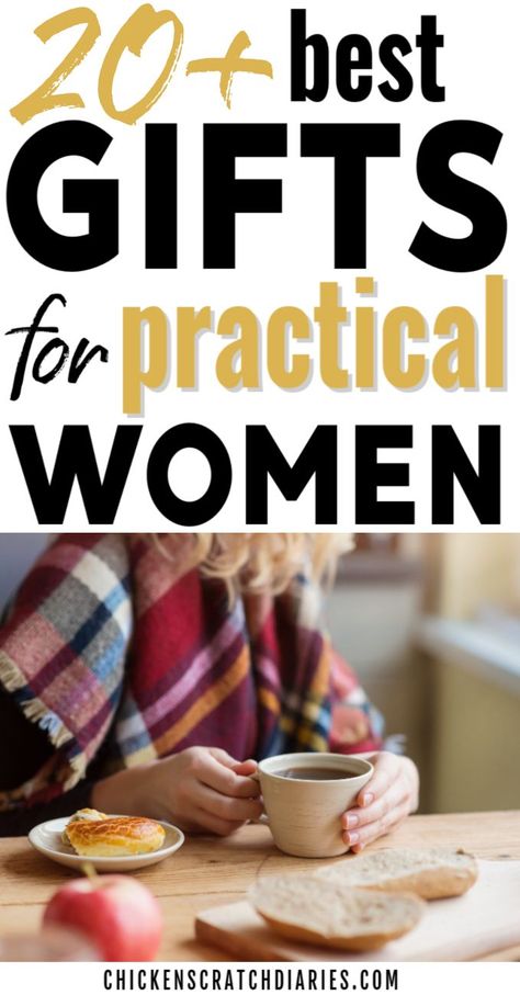 Useful, practical gift ideas for the women in your life: friends, mom, sister and other people who are sometimes hard to buy for! #Practical #Gift #Ideas #Women Gift Ideas Women, Practical Gift Ideas, Life Friends, Creative Birthday Gifts, Best Gifts For Mom, Best Gifts For Her, Cheap Gifts, Mom And Sister, Friends Mom