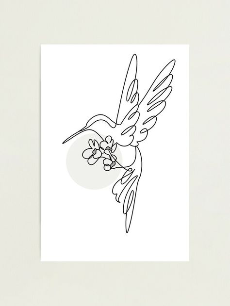 One Line Bird Drawing, Line Work Bird Tattoo, Line Art Hummingbird, Line Art Bird, Abstract Hummingbird, Bird Line Art, Hummingbird With Flowers, Bird Line Drawing, Animal Line Art