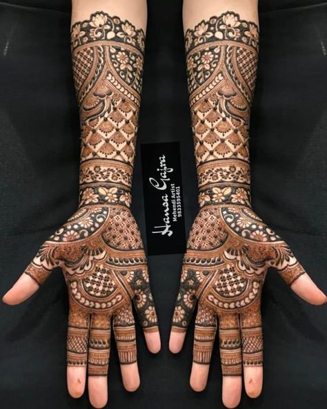 Bridal Mehndi Designs for Full Hands - K4 Fashion Mehndi Designs For Full Hands, Engagement Mehendi, Floral Mehndi, Latest Arabic Mehndi Designs, New Bridal Mehndi Designs, Bridal Mehendi Designs Hands, Henna Art Designs, Mehndi Design Pictures, Modern Mehndi Designs