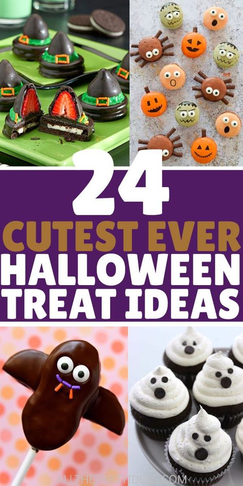 Desserts For School, Recipes Treats, Food Easy Recipes, Perfect Snacks, Halloween Sweet Treats, Halloween Treats To Make, Halloween Deserts, Easy Halloween Snacks, Party Favors Halloween