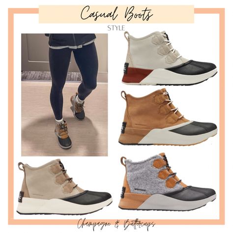 Winter Outfit With Sorel Boots, Sorel Ankle Boots, Out N About Sorel Boots Outfit, Sorel Out And About Iii Boot Outfit, Sorel In And Out Boot, Warm Boots Women Casual, Sorel Snow Boot, Sorel In And Out Boot Outfit, Sorel Out And About Sneaker